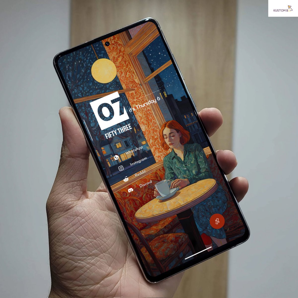 BeehomiX's tweet photo. #KustomBee
Setup - 758

Widget: WiGragit KWGT @BeehomieX @iammrbhaskar 
Launcher: Niagara Launcher @NiagaraLauncher 
Icon: Flight Icon Pack @natewren 
Template: @TeboulDavid1 , @andro_idfans
Wallpaper 👇 https://t.co/UN6n9KmVrA