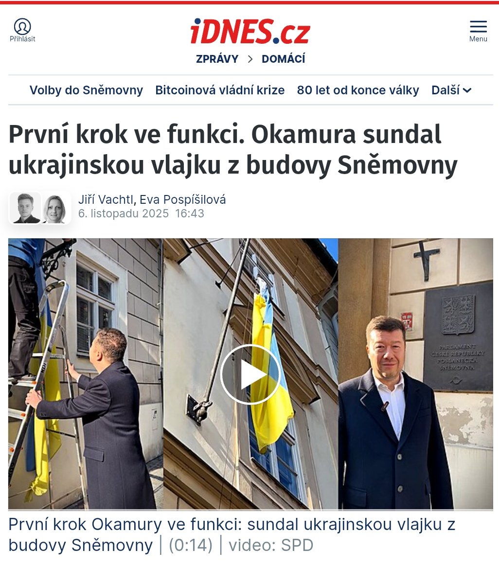 První službička pro velkého Putina.