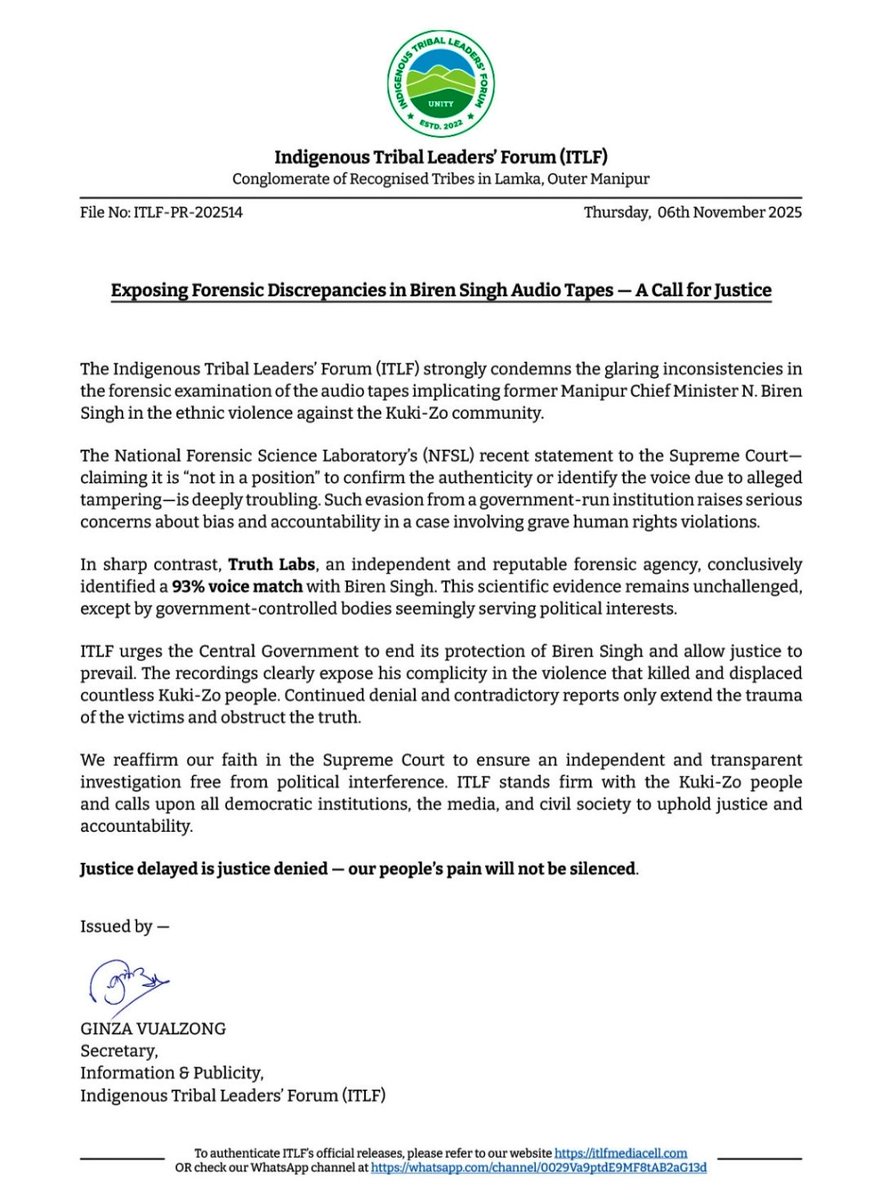 Are these Kuki-Zo parasitic communities in Manipur, India, out of their minds? 

They are even condemning the Supreme Court's judgment. 
They seem like an abomination to human civilization, always continuing their logic of how to destroy humankind. 

As always, they continue to
