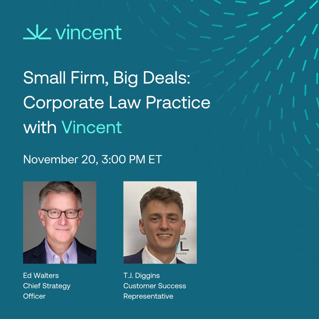 🍔 $850K restaurant deal turns complex when #VincentAI reveals hidden liabilities!

See how Ed Walters &amp; T.J. Diggins navigate the Grillty as Charged acquisition with AI-powered due diligence.

📅 Nov 20, 3PM ET - hubs.li/Q03KV7x40