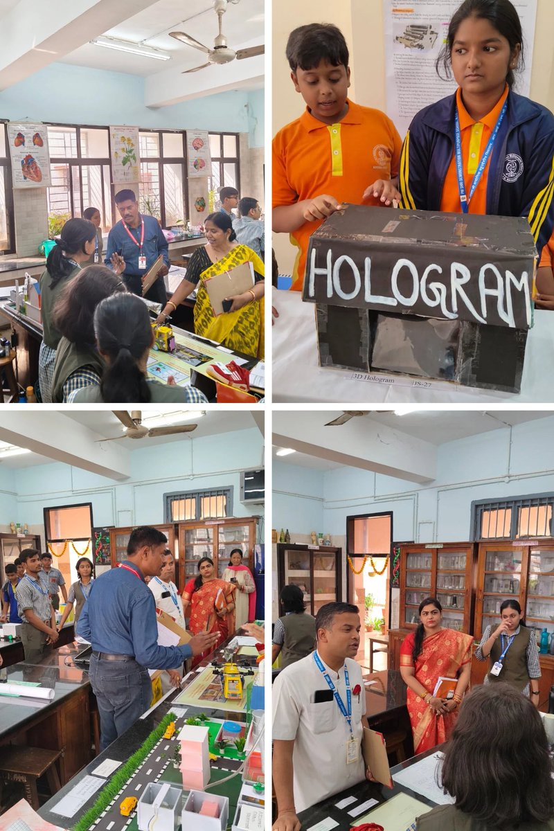 PMShriDMS64BBSR's tweet image. Inauguration of the Annual Science, Technology, Environment and Mathematics  Exhibition 2025-(06/11/2025) a celebration of innovation, creativity, and scientific curiosity! #EduMinOfIndia #NCERT #CIET_NCERT #RIEBBSR #PMShriDMSBBSR #Science_MathematicsExhibition #AnnualExhibition