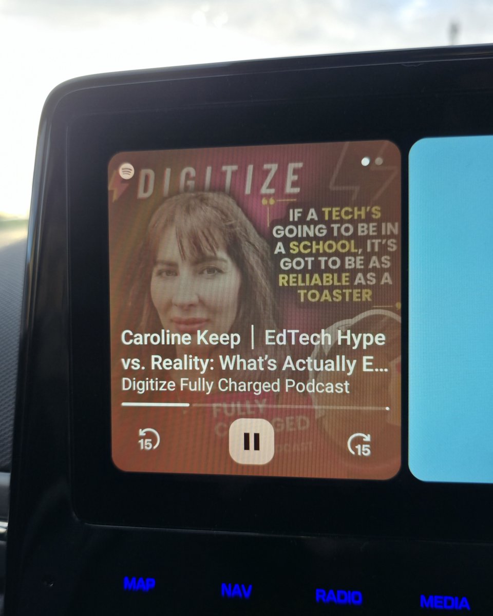 NiallRidgway's tweet image. I&apos;ve loved listening to both Jonathon and Caroline in my daily commutes, recently 🥳 

#DigitizeFullyChargedPodcast