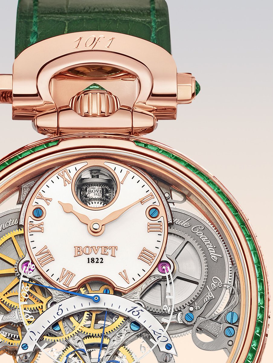 Rotap's tweet image. Speaking Bespoke.
Since owner Pascal Raffy is a collector himself, he knows that the ultimate luxury is to have a timepiece no one else has. So, BOVET is extraordinarily open to bespoke projects.