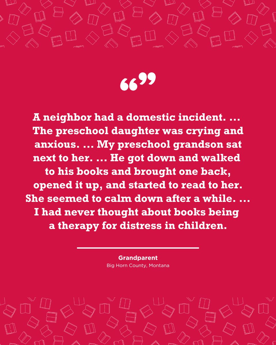 The simplest acts — like sharing a story — can bring comfort and calm. Books aren’t just for learning — they can be therapy, connection, and hope. 📚💛