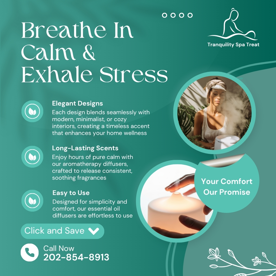 TranSpaTreat's tweet image. Transform your space with elegant diffusers that bring calm and serenity—Shop Now and enjoy affordable luxury with guaranteed satisfaction! #SpaVibes #Relaxation #HomeWellness #AffordableLuxury #ShopNow #CalmSpace #SereneHome #CustomerFirst