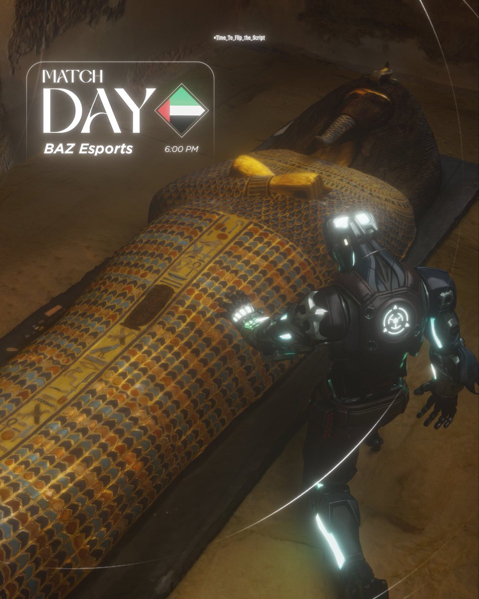 ⚔️ MATCH DAY ⚔️

🎯 Same fire. Same hunger.
BAZ, let’s see how you handle the storm. 😈

🆚 BAZ Esports 🇦🇪
💪 MRC Playoffs, it’s statement time!

🎥 Watch Parties - 6 PM 🇪🇬 :
🔹 twitch.tv/max25ttv
🔹 twitch.tv/melegy10

#TimeToFlipTheScript #Valorant