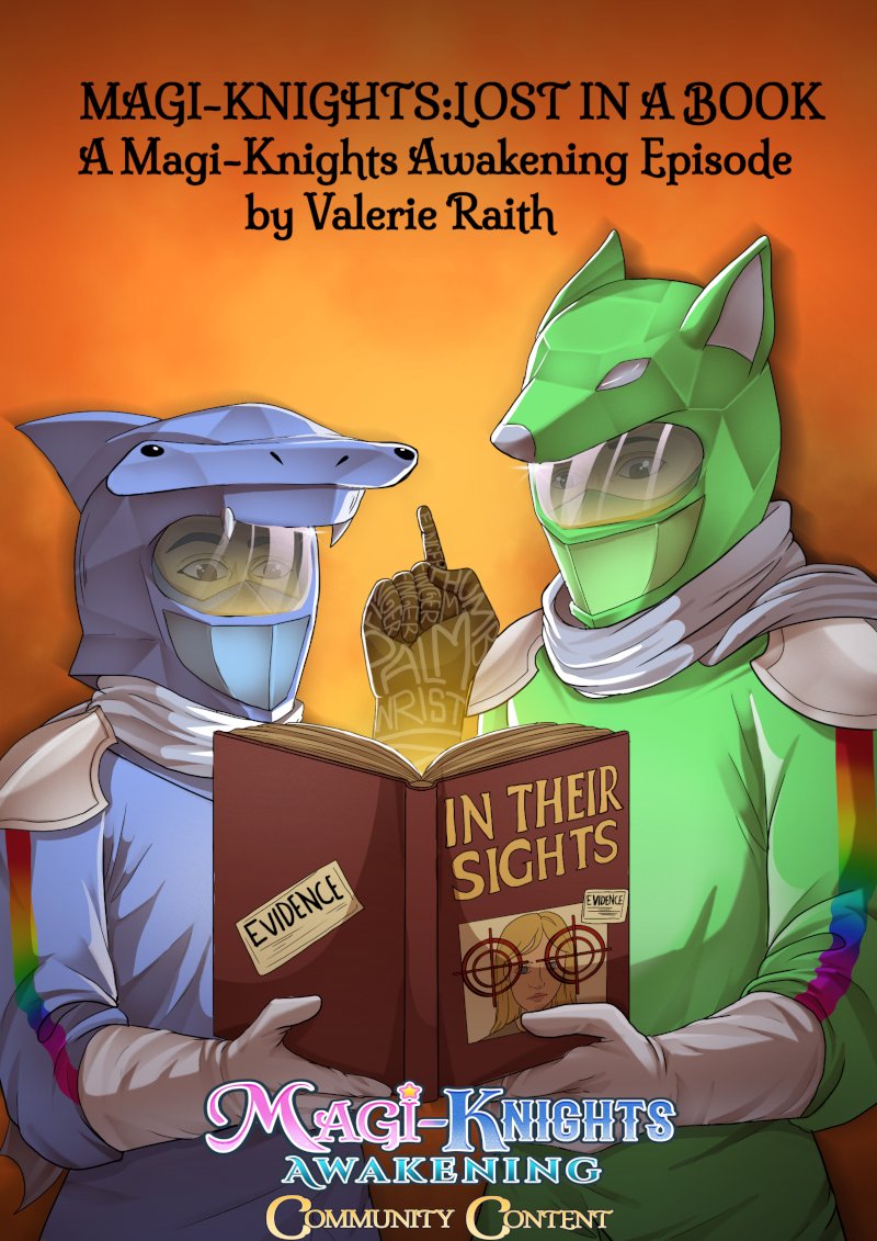 Magi_Knights's tweet photo. We have a new author under our Community Content program, Valerie Raith! She recently published her first #magiknights Episode, "Lost in a Book" on @DriveThruRPG! 

Link in the replies. 🌟 https://t.co/gHEtf7ltVo