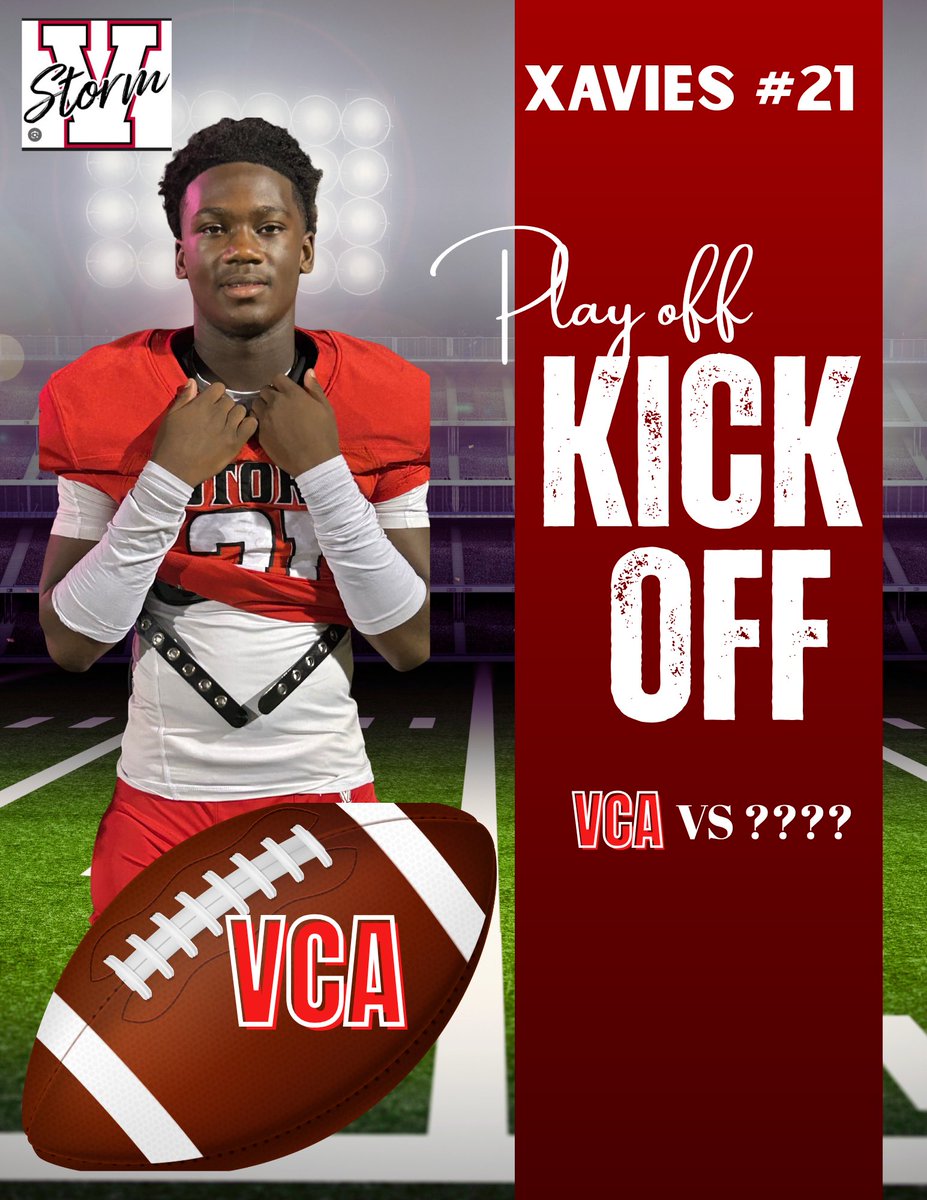 Can’t wait for the playoff schedule to drop today! 🏈🔥 Blessed to say Victory Christian Academy is headed to the playoffs! Time to lock in and chase that championship! 💪 #PlayoffBound #GrindTime #VCAFootball <a href="/VCAStormFB/">Victory Christian Academy Football</a> <a href="/UGAAthletics/">Georgia Bulldogs</a> <a href="/FAUFootball/">Florida Atlantic Football</a> <a href="/CoachSmithVC/">Brett Smith</a>