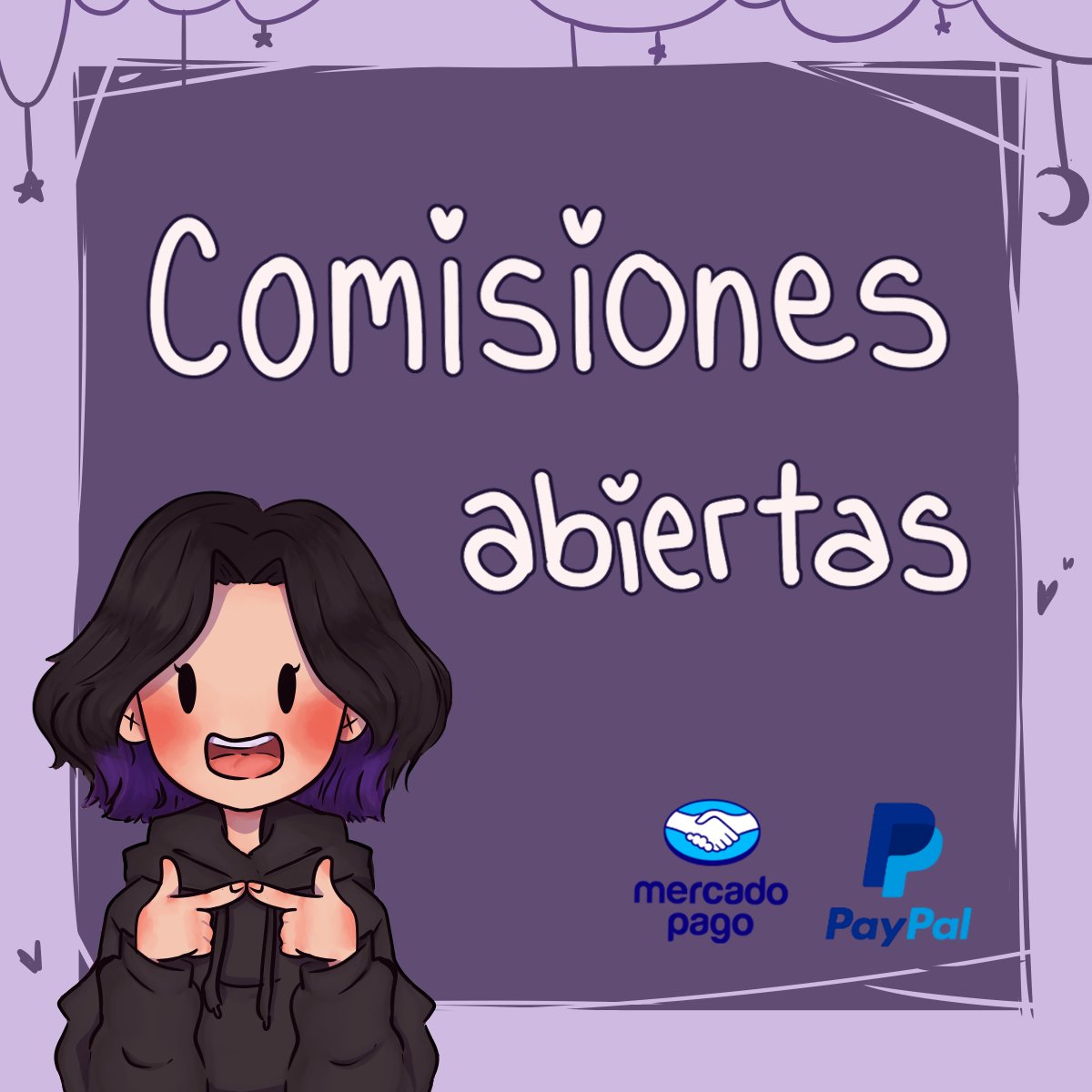 bubbleArt04's tweet photo. Holiss! Dejo por aca mi tablita de precios je✨️ cualquier cosita pueden escribirme y negociamos(?

#ComisionesAbiertas #Commission #comisionesarg #animefanart #originalcharacterart #OriginalArt #animeartist #shipps #nsfw #yaoi #yuri #anime #Vtuber #emotes https://t.co/d5xyAkIGvO