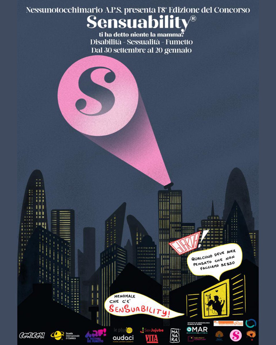 EtaBetaMag's tweet photo. Il concorso @sensuability 2026 
Dove #fumetto ed eros promuovono e diffondono l'#inclusione.
https://t.co/7NtDZlFwXU https://t.co/GrQZ3SKV2G