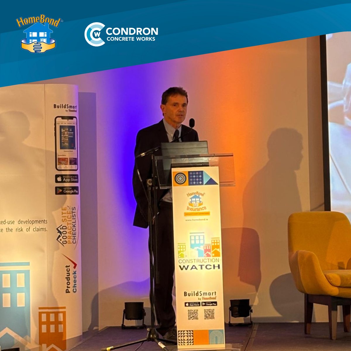 At the <a href="/homebondtweets/">HomeBond</a> Construction Watch Conference, John Condron spoke about our story,   commitment to sustainability and our brand ambassador, Alex Dunne, whose achievements in Formula 2 make him a proud representative for Ireland.

#CondronConcrete #Homebond