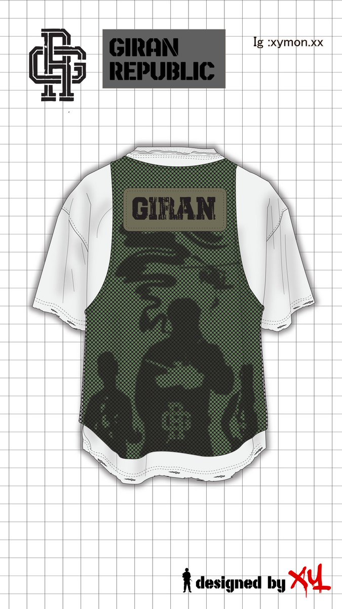 _CreativesCon's tweet photo. Giran Republic Tshirt x Vest Concept designed by @xymondahvibe https://t.co/SIy3vLvDQB