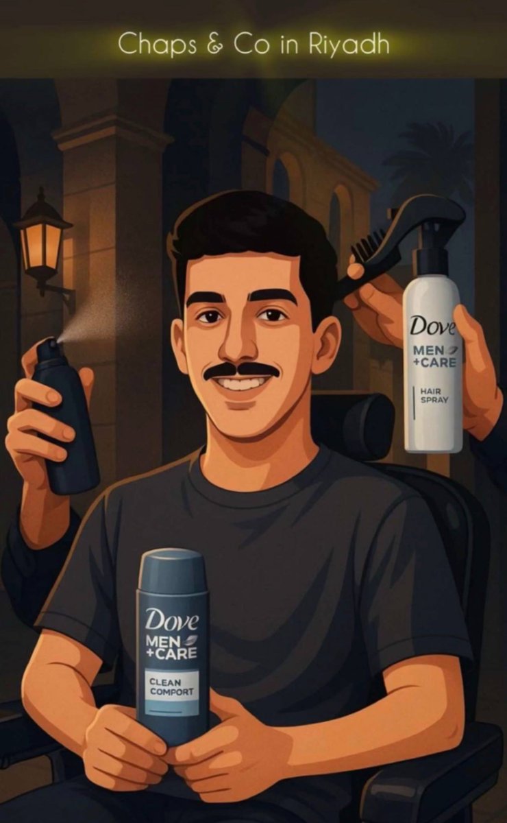 انس المطيري مُعلن لتعاون ماركة دوڤ و chaps&amp;co في الرياض
انجاز جديد ينضاف للانجازات العالميه , دايماً فريد باعلاناتك و تغطياتك المُميزه 
#انس_المطيري