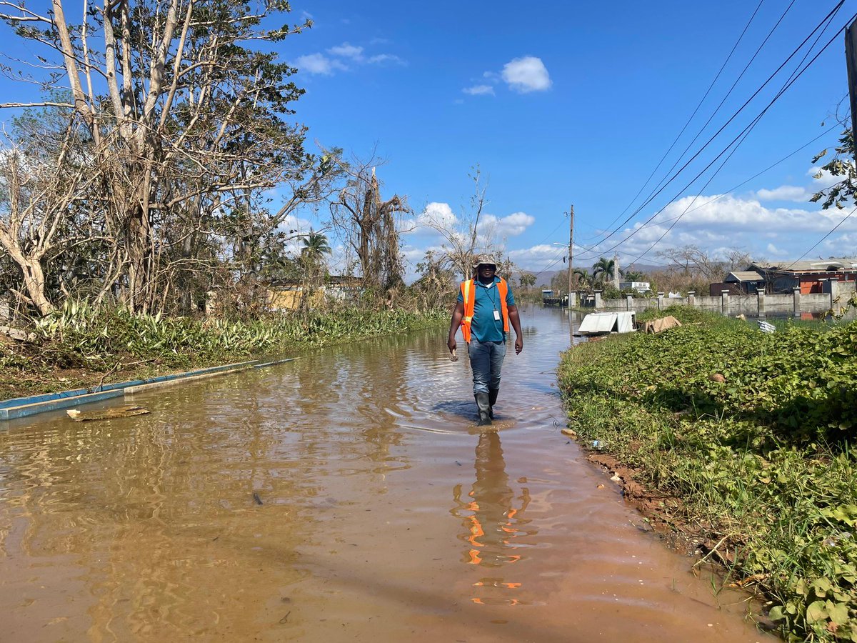 Though Hurricane Melissa has touched us all, the WRA stands united in service. 

Together, we’re rebuilding, assessing, and protecting our island’s most precious resource — water. 💙 

#WaterResourcesAuthority 
#StrongerTogether #WaterSecurityForAllJamaicans