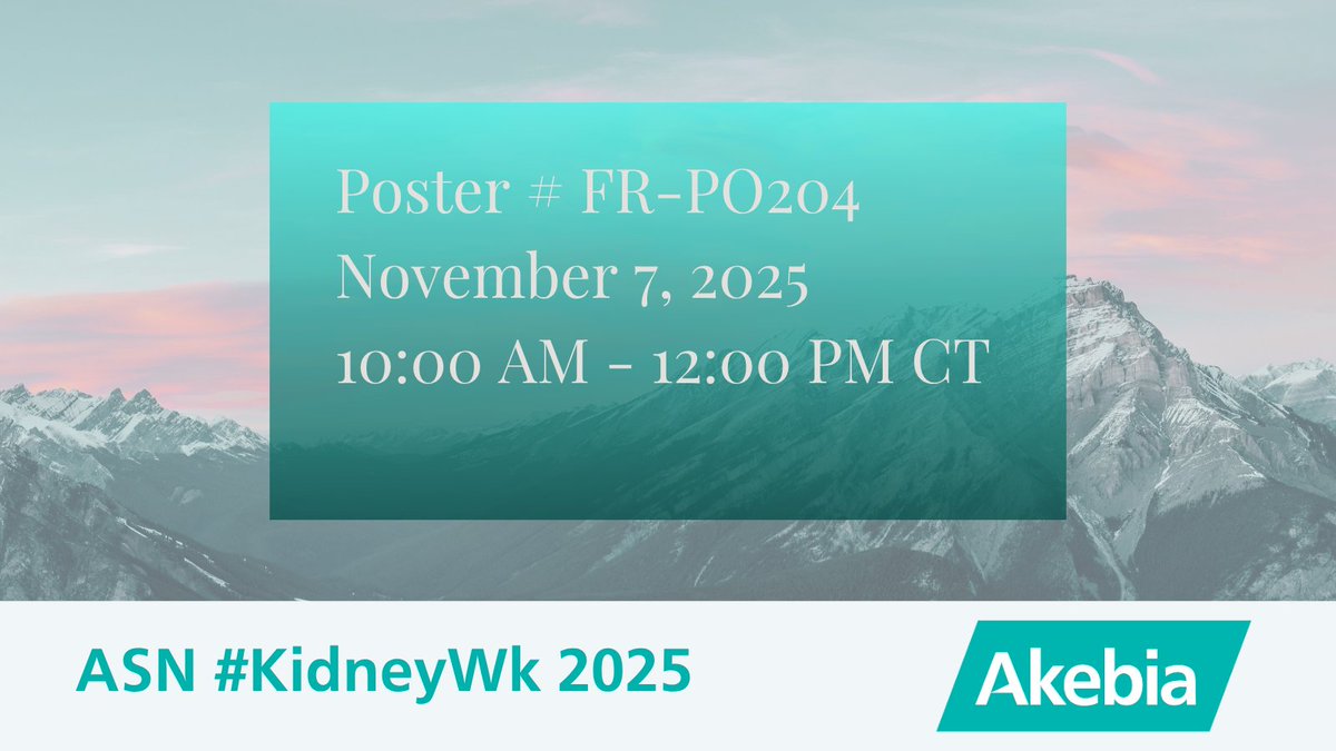 Akebia Therapeutics tweet media