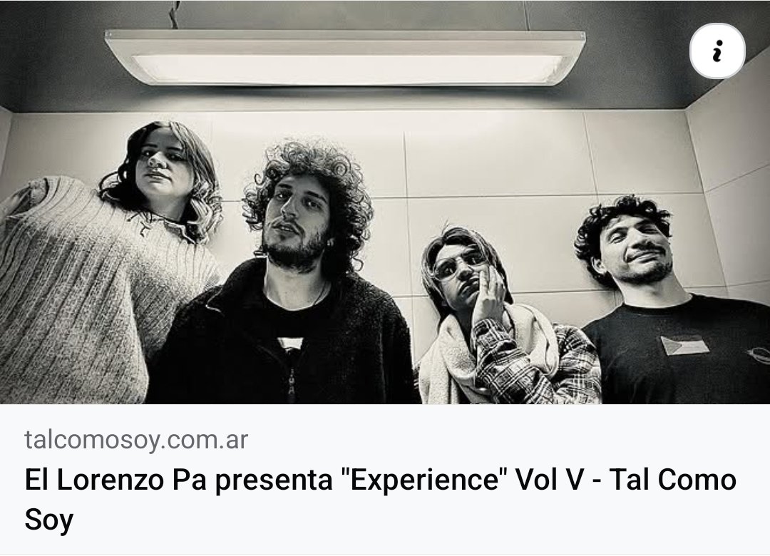 Tal Como Soy tweet media