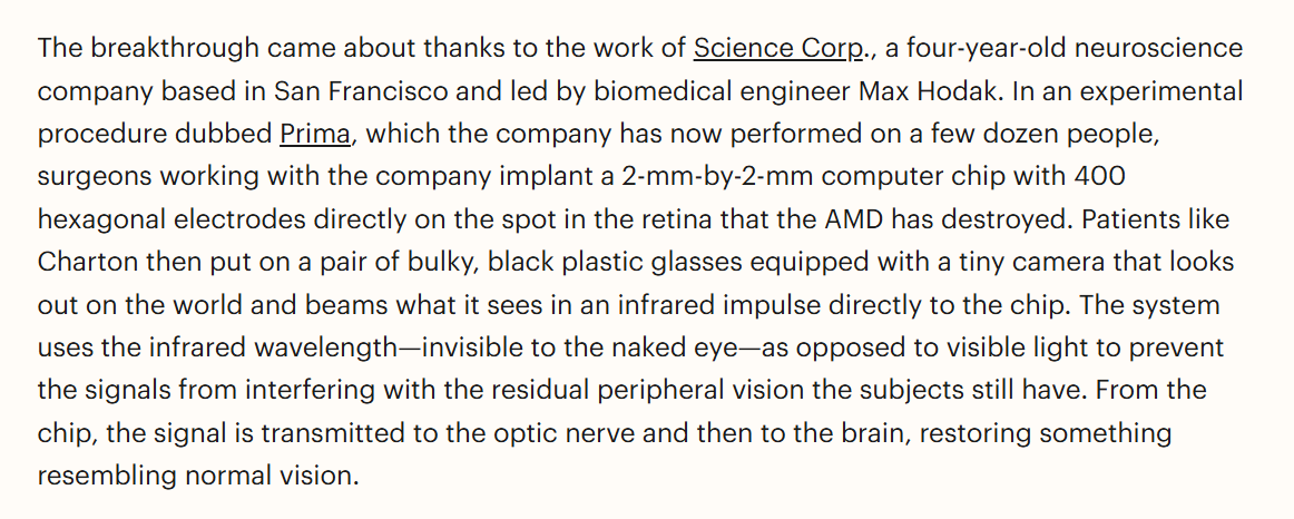 pegatinaa's tweet photo. De las cosas que más me gustan de mi trabajo, es poder leer Time. 

"Los chips de computadora en nuestros cuerpos podrían ser el futuro de la medicina. Estos pacientes ya están allí"

Vía @TIME https://t.co/u5Yya89URJ