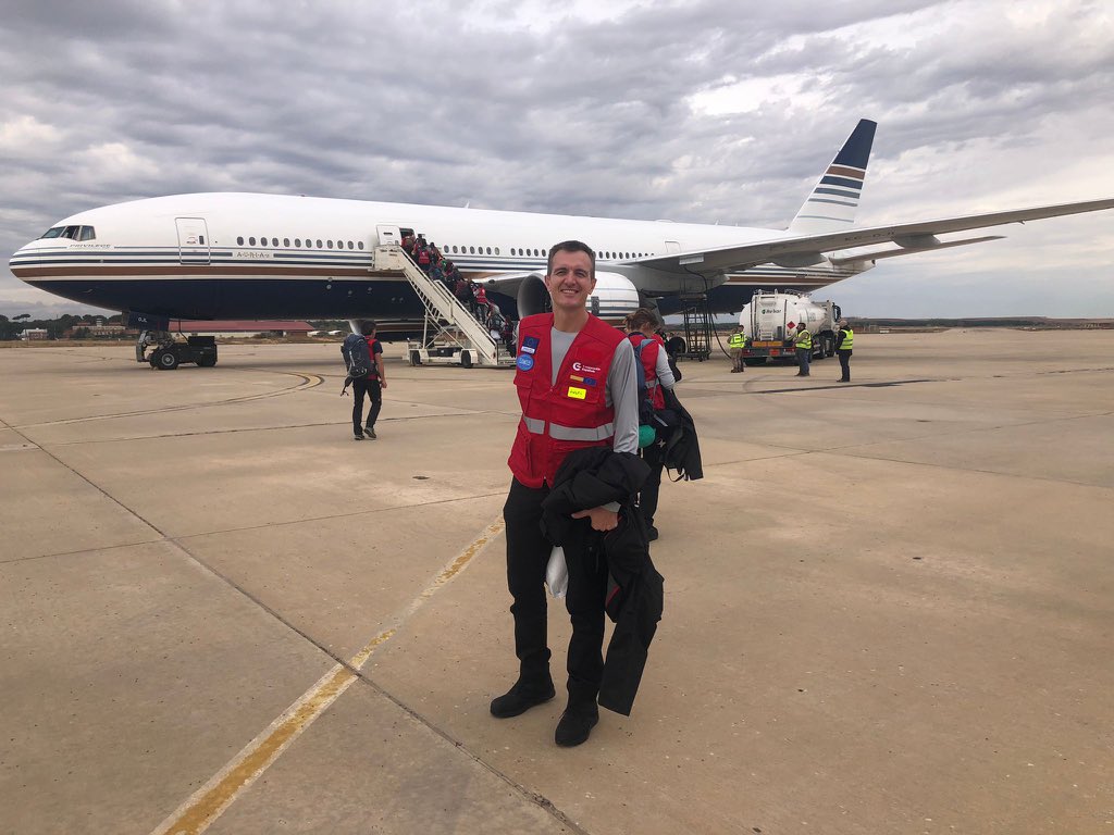 ✈️ Nuestro compañero <a href="/escolanico88/">Ángel Escolano</a> ha viajado a Jamaica junto con el equipo START de <a href="/AECID_es/">AECID</a> para prestar ayuda humanitaria en Jamaica tras el devastador paso del huracán Melissa. Su misión será gestionar la farmacia del hospital de campaña 💊