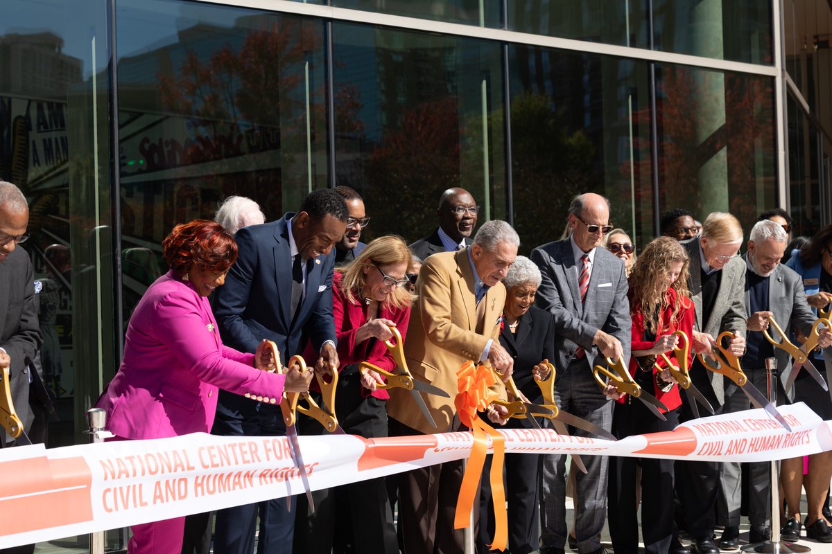 The National Center for Civil and Human Rights (<a href="/Ctr4CHR/">National Center for Civil and Human Rights</a>) officially reopens this Saturday, November 8, and we couldn't be more excited! 🎉

The expansion brings six new galleries, two new wings, three classrooms and interactive experiences, all designed to connect the lessons of