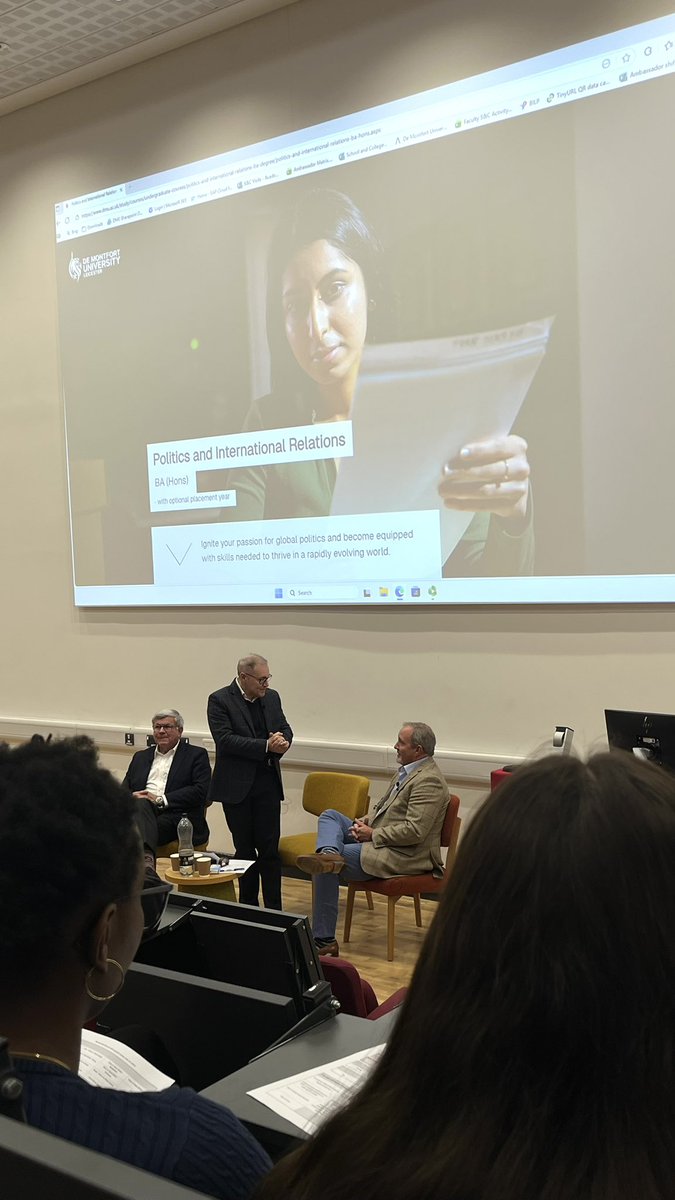 Politics & IR @ De Montfort University tweet media