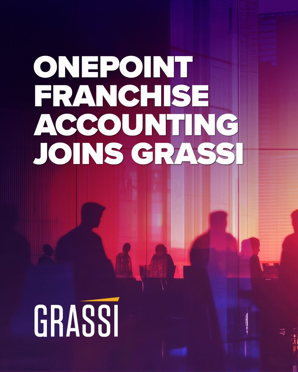 We’re excited to announce OnePoint Franchise Accounting has joined Grassi Franchise Services. Learn how this strategic addition strengthens and expands our firm’s franchise offerings and geographic footprint. hubs.li/Q03S3PDz0

#AccountingLeadership
