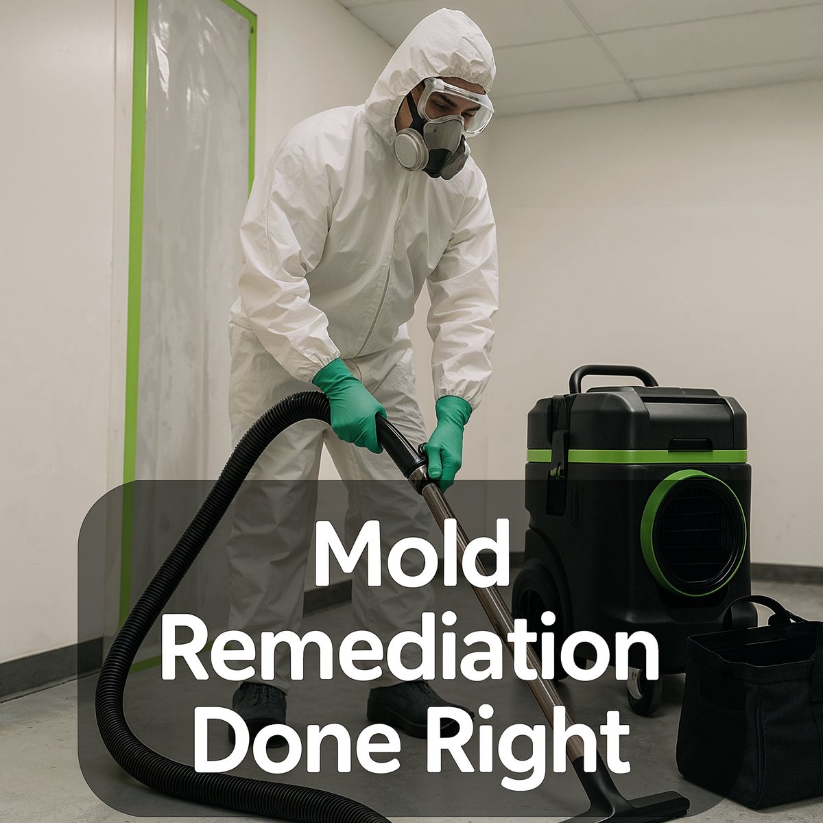 peterferrante33's tweet image. Mold in your facility? Our proven process finds, contains, and removes it safely—HEPA filtration, expert testing, and true peace of mind. #MoldRemediation #CommercialSafety #TrustTheExperts