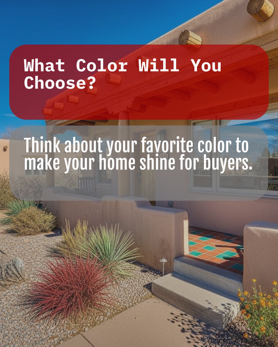 RobbKrautbauer's tweet image. 🎨 Need to boost your Santa Fe home's market appeal? A fresh coat of paint can work wonders! It's the affordable upgrade that sets you apart from other sellers and catches every buyer's eye. Ready for your home to shine? What's your favorite color for a revamp? #SellSmart