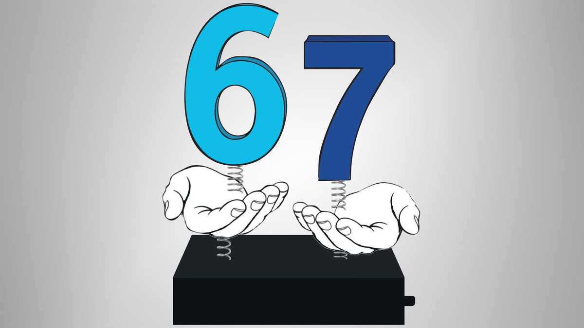 Check out the first 67 Bobble that we just unveiled today! You can pre-order it now exclusively at bit.ly/67bobble. They're individually numbered to....6,767 so order it now.