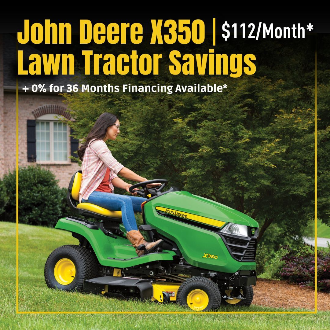 November deals are here! Take on fall with unbeatable deals and financing offers on select John Deere compact utility tractors, Gators, mowers, and more.

Learn more: bit.ly/3JKb4RP
