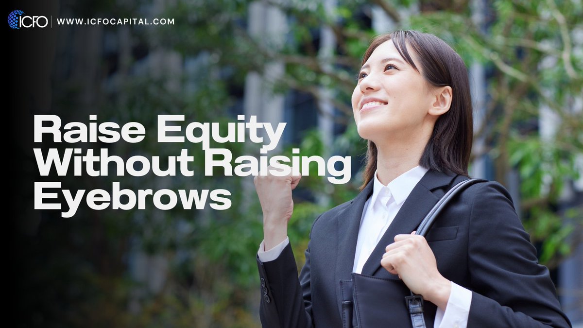 icfo_capital's tweet image. Investors love clean, compliant deals.
We make your structure bulletproof.

Apply today →  icfocapital.com/r/5M7
#EquityCapital #SPV #StartupFunding