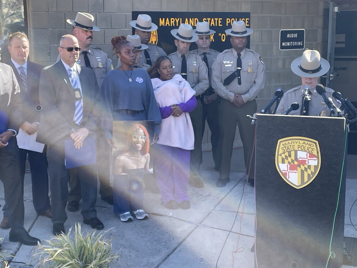 Cold Case of Ms NYAH HAIRSTON SUSPECT ID at Press Conference with MSP .<a href="/BlairSabolTV/">Blair Sabol TV</a> will have details tonight <a href="/WMAR2News/">WMAR-2 News</a>