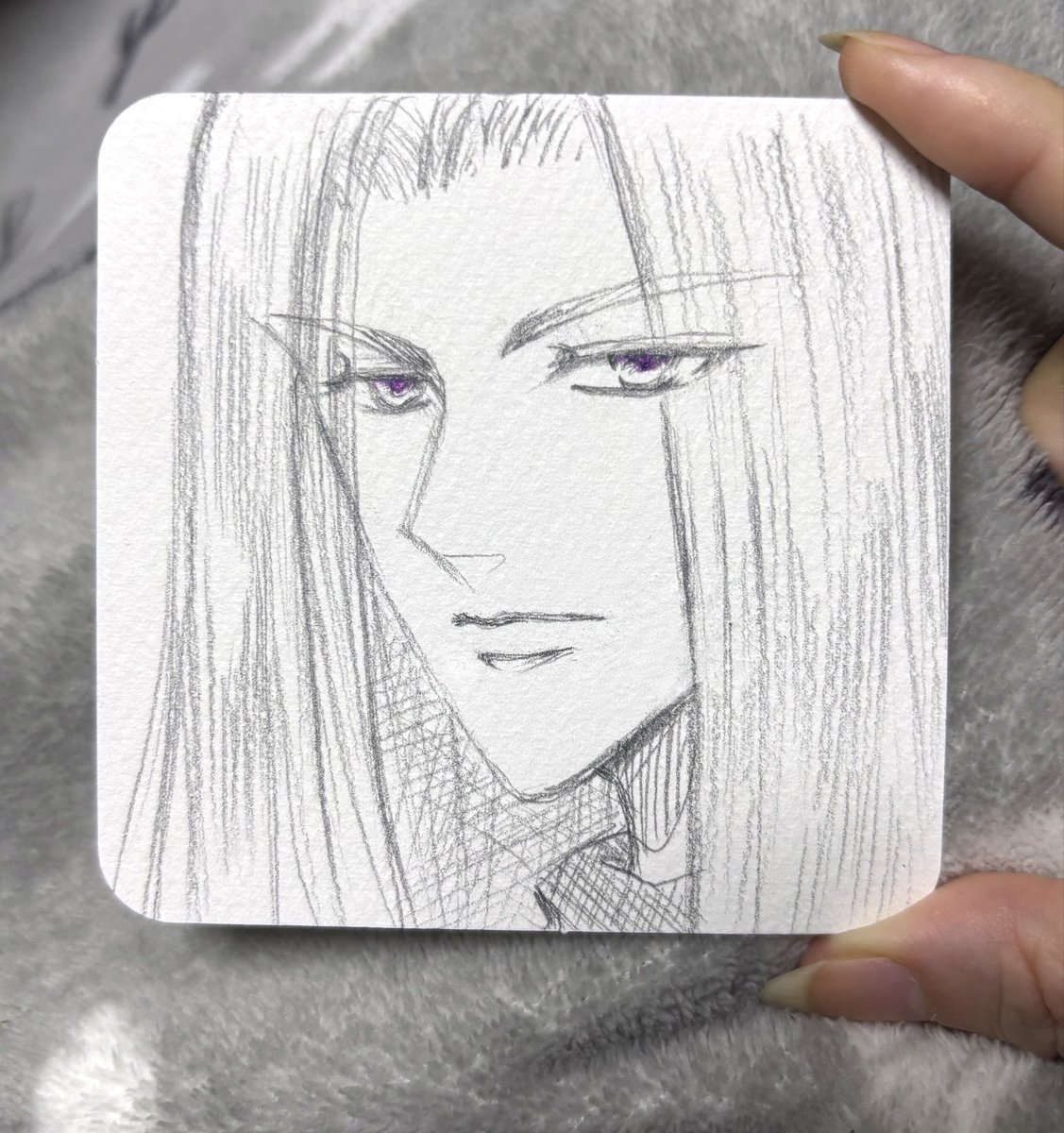 早い者勝ち❗手作り額付アクリル画　原画「花より団子ニャンコ、花を観る」 花より男子展 | Rink with you