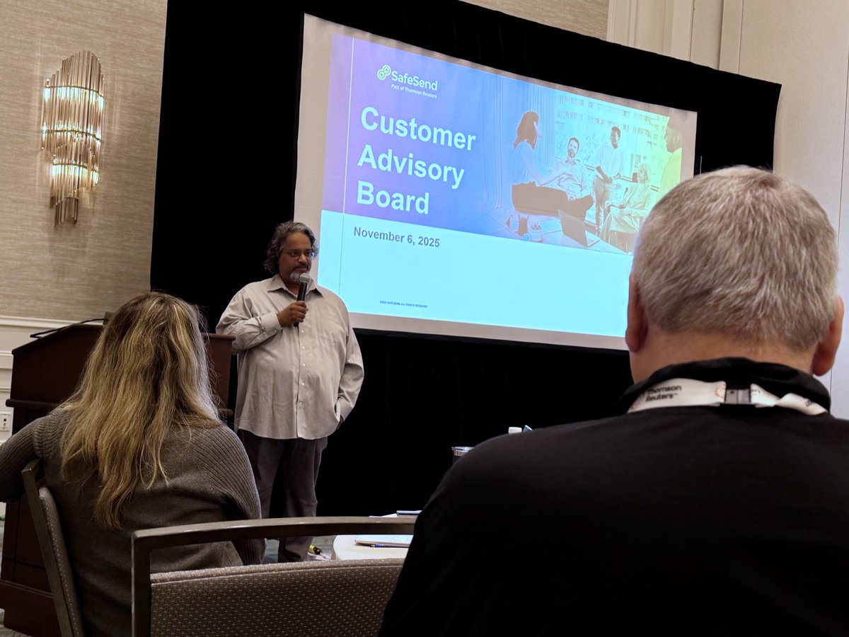 SafeSend tweet media