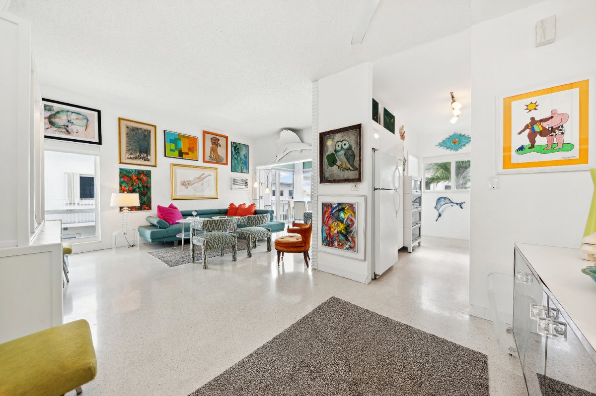 derricksbuford's tweet photo. ✨ **New Furnished Rental!** ✨
Designer-owned Mid-Century Modern gem on Fort Lauderdale’s North Beach— artfully decorated 1BR/1BAavailable short term for $3,500 per month or longer term for $2,850 per month. Minimum rental periods apply, DM me for details! #coldwellbankerrealty https://t.co/ZstnP9nFIv