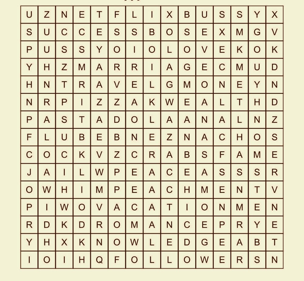 Type First word you see...