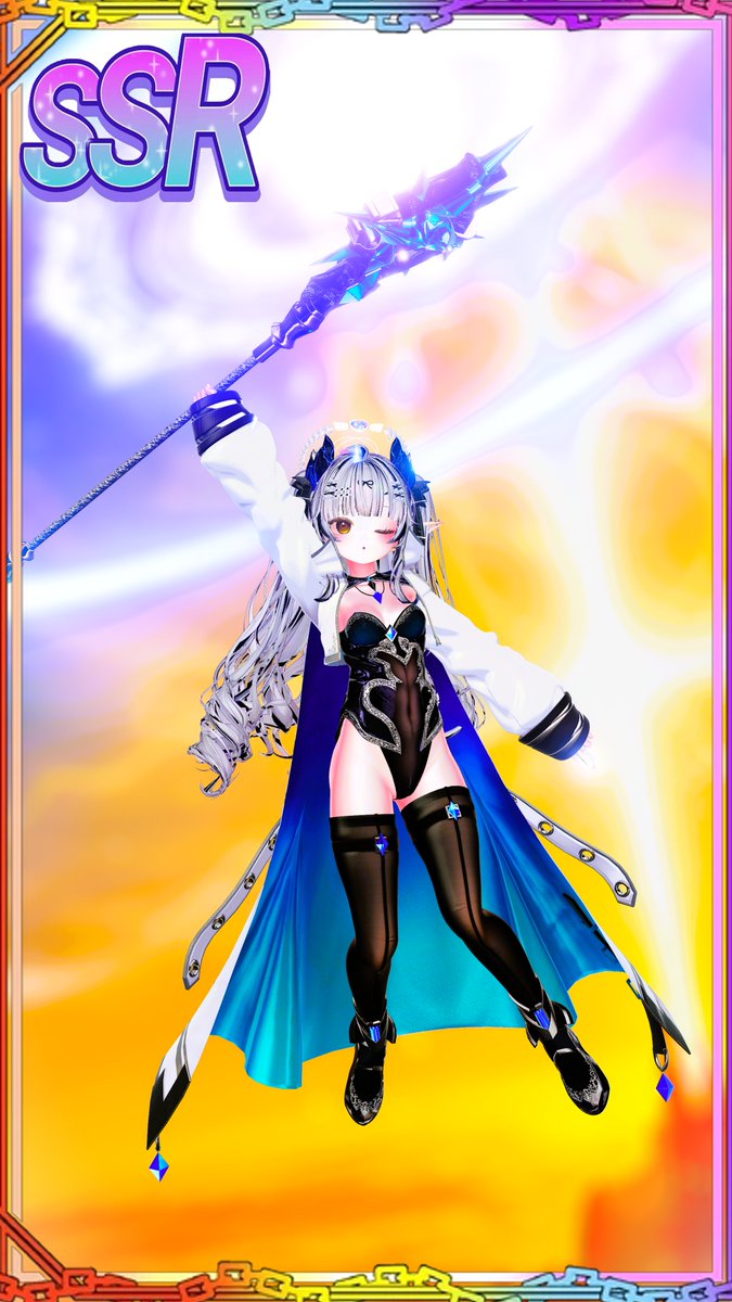 おはゆき🤍マヌカちゃん🤍
『SSR：魔法使ゆきな参上』🤍
#マヌカちゃん 
#マヌカ3D 
#なりきり本舗
#YukinaAlbum 
#VRChat