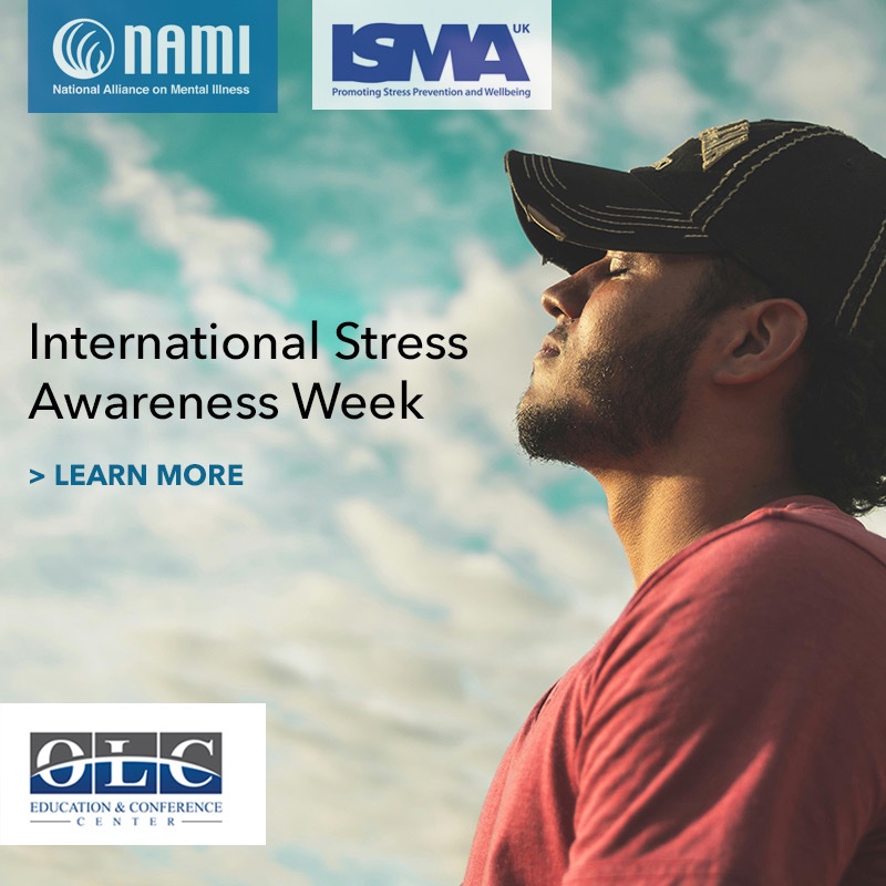 75% of Americans report physical or emotional symptoms of stress.
This #StressAwarenessWeek, take a moment to slow down, breathe, and check in — with yourself and others. 💙
Need support?
nami.org
isma.org.uk/isma-internati…

#OLCEvents #NAMI #ISMA