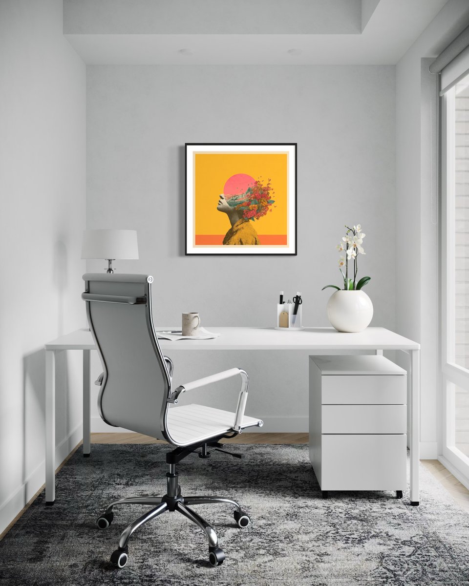 Digital Wall Art — Printable, Portrait, Magical, Instant Download, Interior Design, Surreal Art, Floral Print, Download, RegiaArt etsy.me/3XdAx9c via <a href="/Etsy/">Etsy</a>