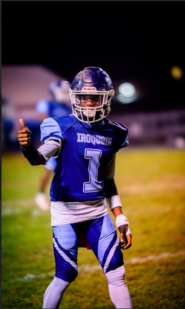 CoachKMay's tweet photo. Congratulations to Aaeron Bradford, for being named Honorable Mention All-District, Wingback! https://t.co/5RZ4hvqw41