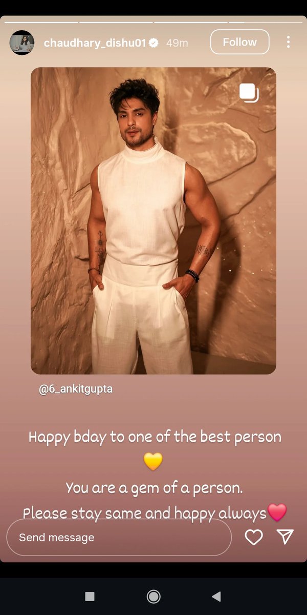 This is what ankit has earned both as an artist and as a person🩷🩷
Ankit is a grt actor and even a better human being🫶🫶🩵🩵
#AnkitGupta
#HBDAnkitGupta