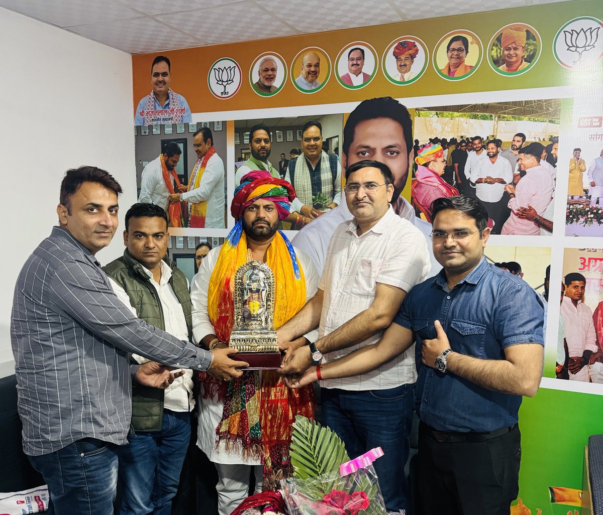 सांगानेर विधानसभा भाजपा भांकरोटा मंडल अध्यक्ष भाई अनिल बाजडोलिया जी को जन्मदिवस पर शुभकामनाएं।