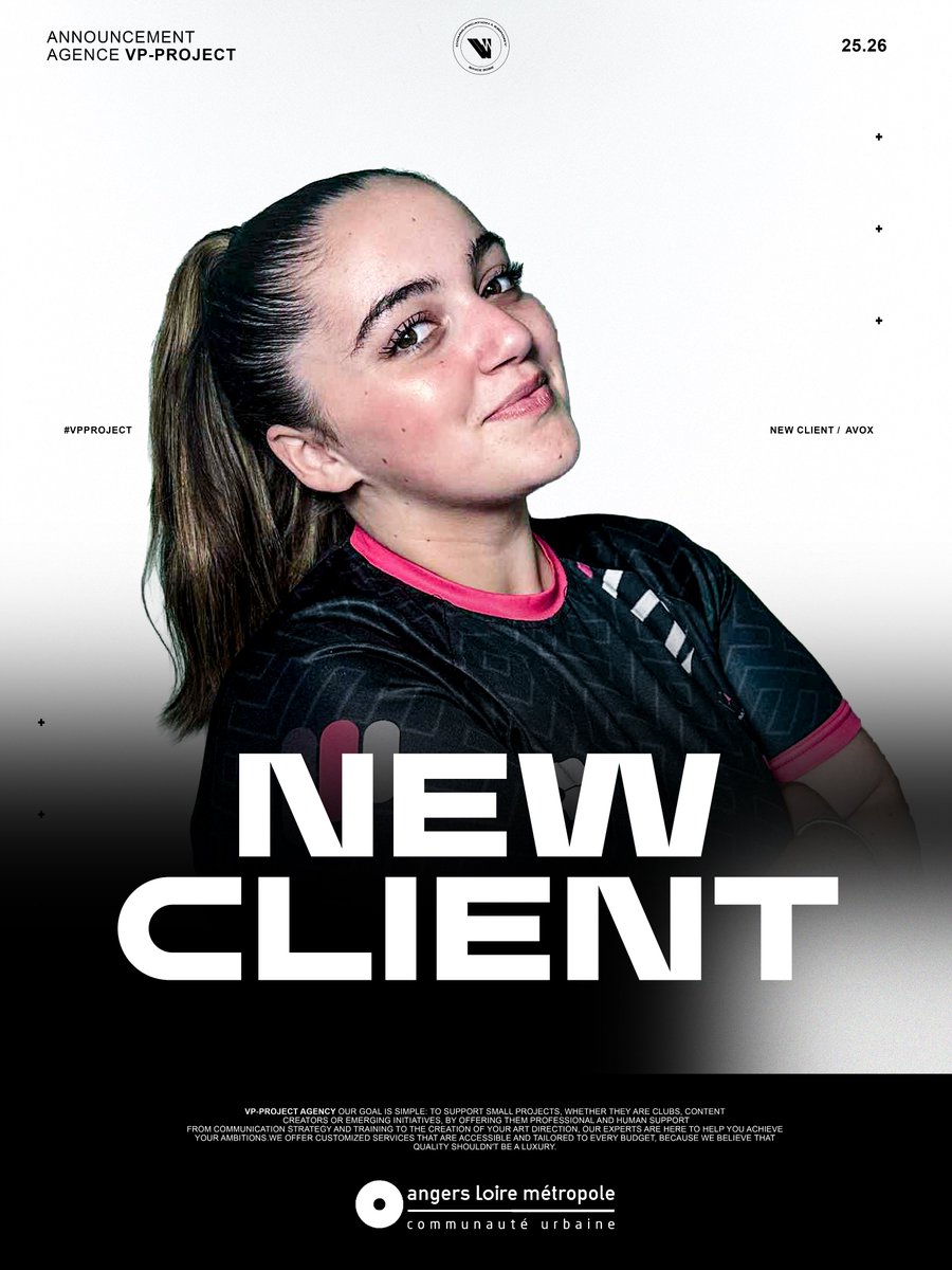 Agency_VP's tweet image. Nouvelle mission, nouveau challenge 💪

Bienvenue à @Esport_Avox qui rejoint l&apos;agence !

Renforcer leur image, développer leur univers visuel et les accompagner dans leurs ambitions de croissance🎯