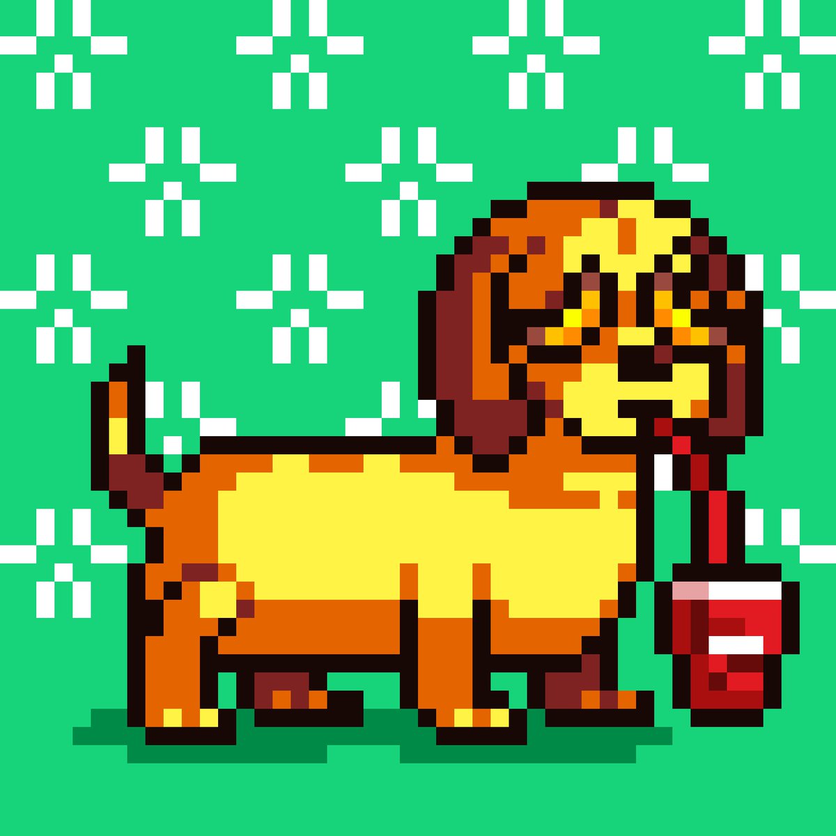 solabster's tweet image. banana glasses for the soul, slushie for the stroll. abstract vibes, concrete likes. absolutely golden 🌭
delighted to join the pack @AbstractHotDogs