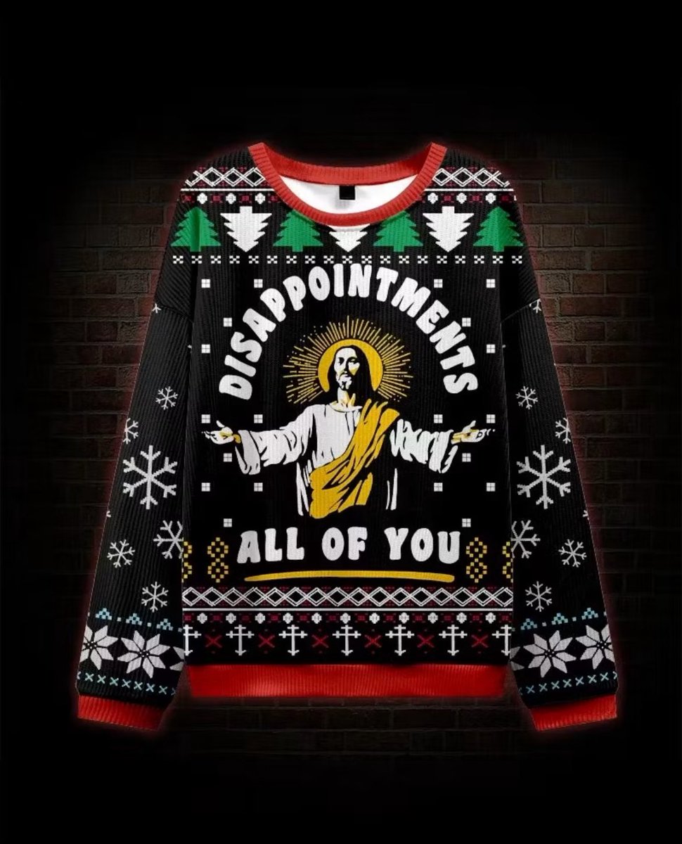 Found the perfect sweater for this year’s ugly sweater parties.
