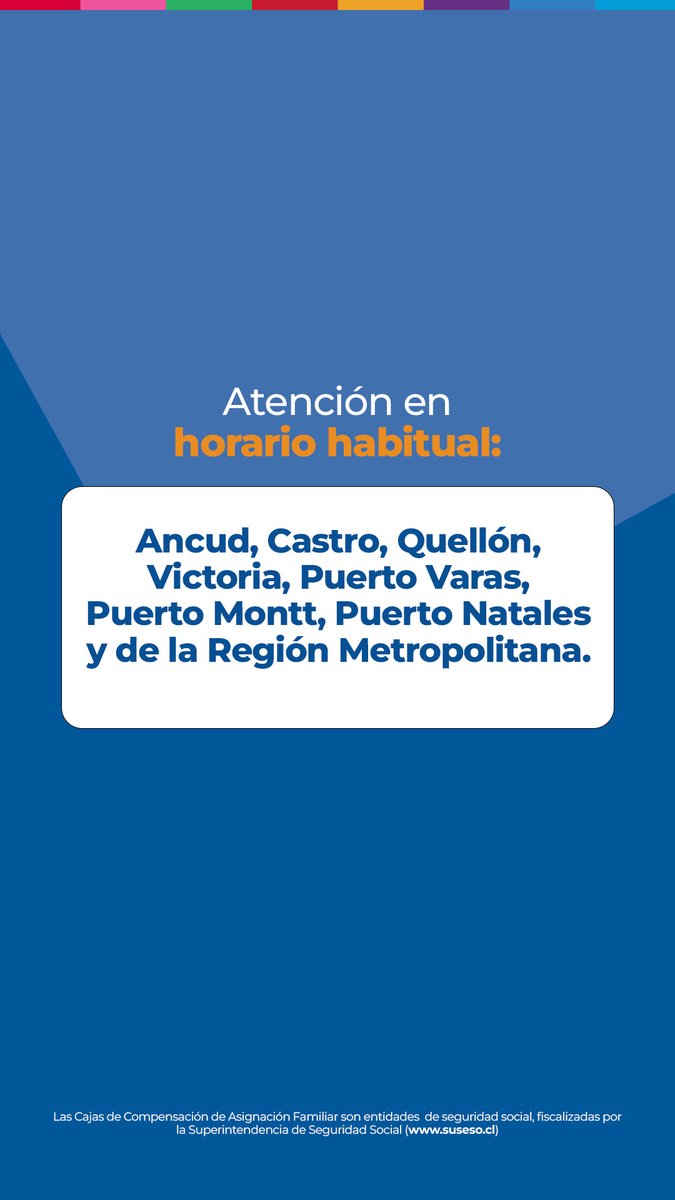 📢Este viernes 7 de noviembre, algunas de nuestras sucursales no atenderán público y otras funcionarán en horario especial. 

Te invitamos a revisar el horario de tu sucursal en las gráficas adjuntas.

#LaAraucana #MásCerca