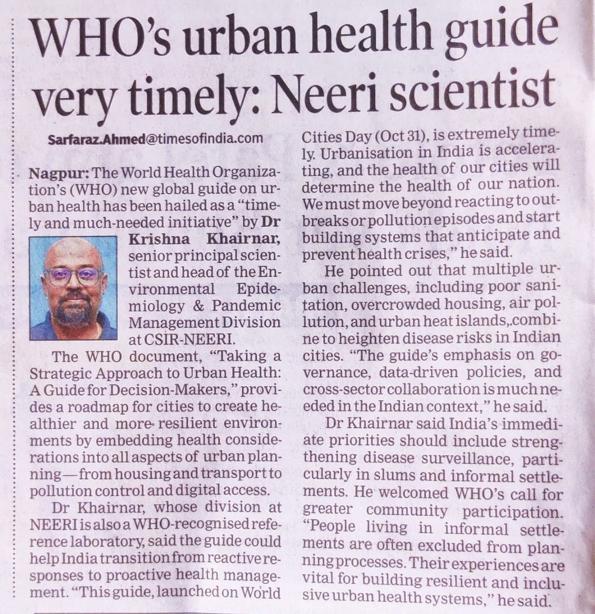 CSIR-NEERI (@csir_neeri) on Twitter photo 