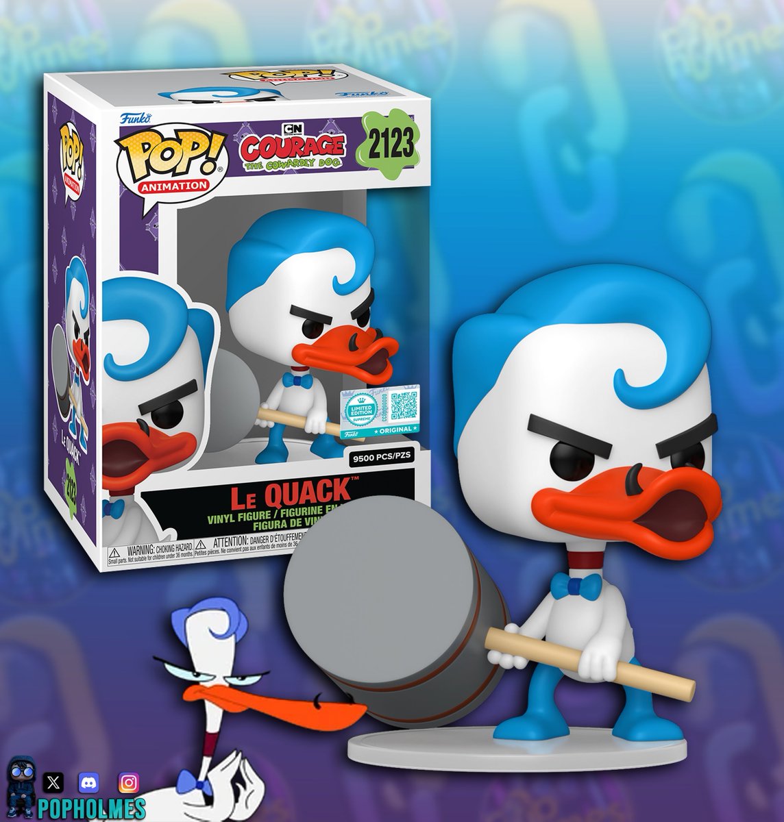 pop_holmes's tweet photo. Preorder Amazon Exclusive 9500 Pcs Le Quack
https://t.co/OWJoL0tGTa
.
#couragethecowardlydog #lequack #cartoonnetwork #funkopop #popholmes https://t.co/NQApsNpY5g