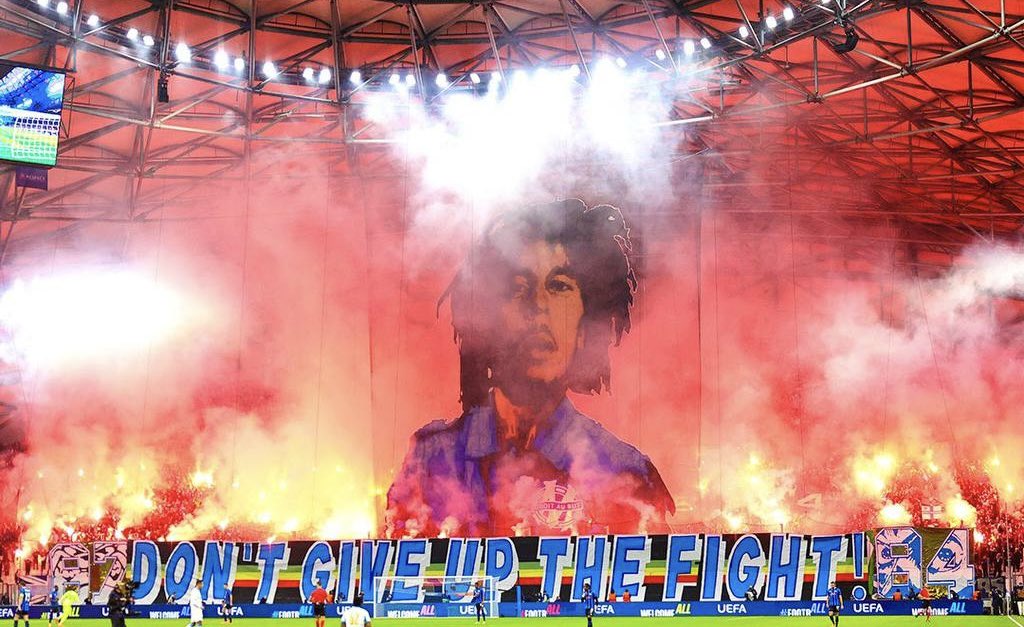 🚨 64 319 supporters ont assisté à OM - Atalanta hier soir.

Ils seront plus de 64 500 samedi face à Brest.

Les seuls au rendez-vous.

#TeamOM #OM