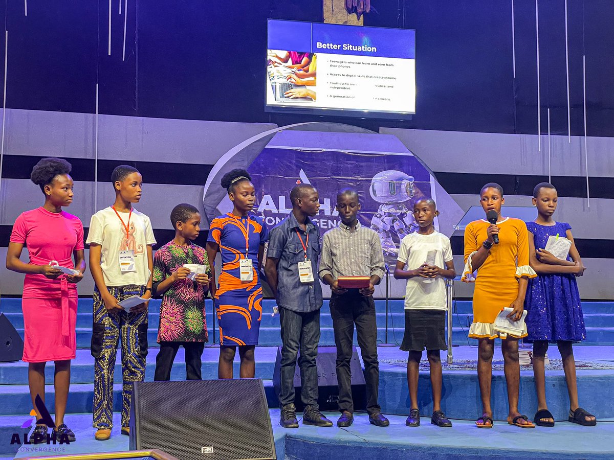 thealphacon's tweet photo. What started as ideas during the Innovation Bootcamp came to life at the AlphaConvergence Final Conference🚀. 

The students pitched their innovations in teams and delivered individual presentations before a panel of judges and a live audience. 

A thread https://t.co/8EIXXo15zP