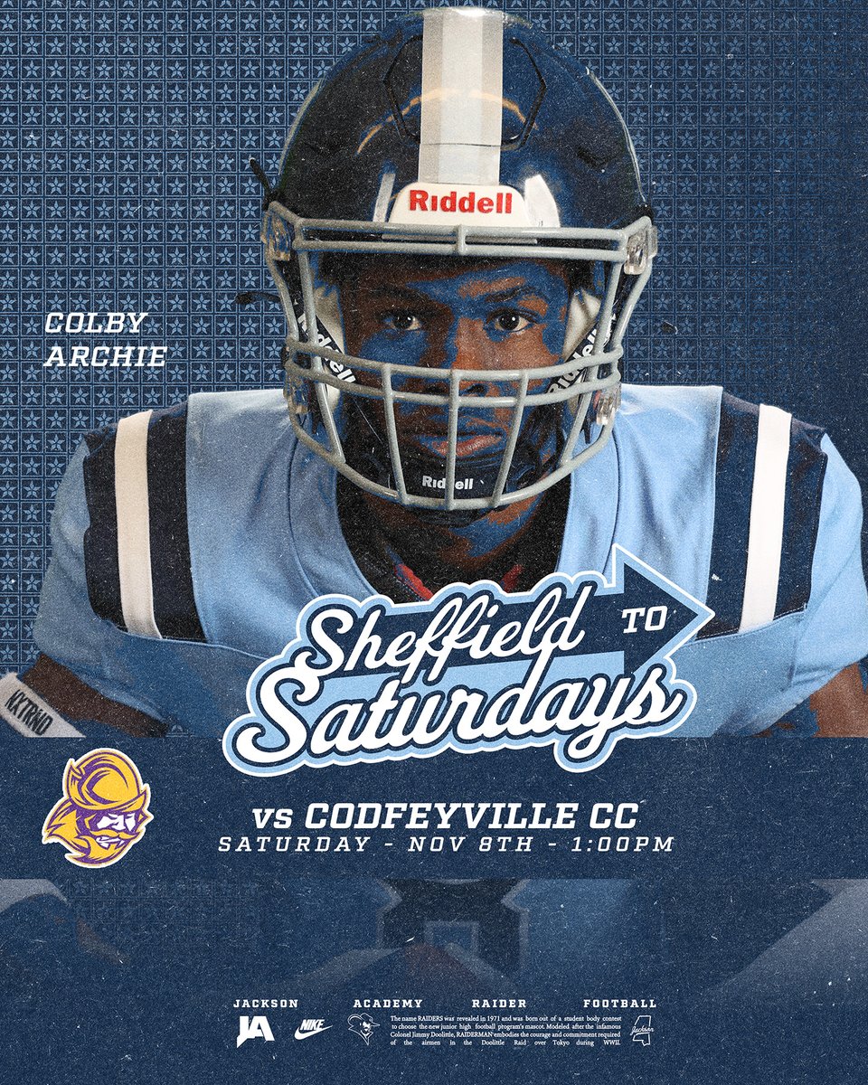 JARaiderFB's tweet photo. Good luck to these former Raiders who will be playing this week at the next level!!
(1 of 2)
#WeAreJA
#ForeverARaider
#SheffieldToSaturdays https://t.co/323qfPoV5z